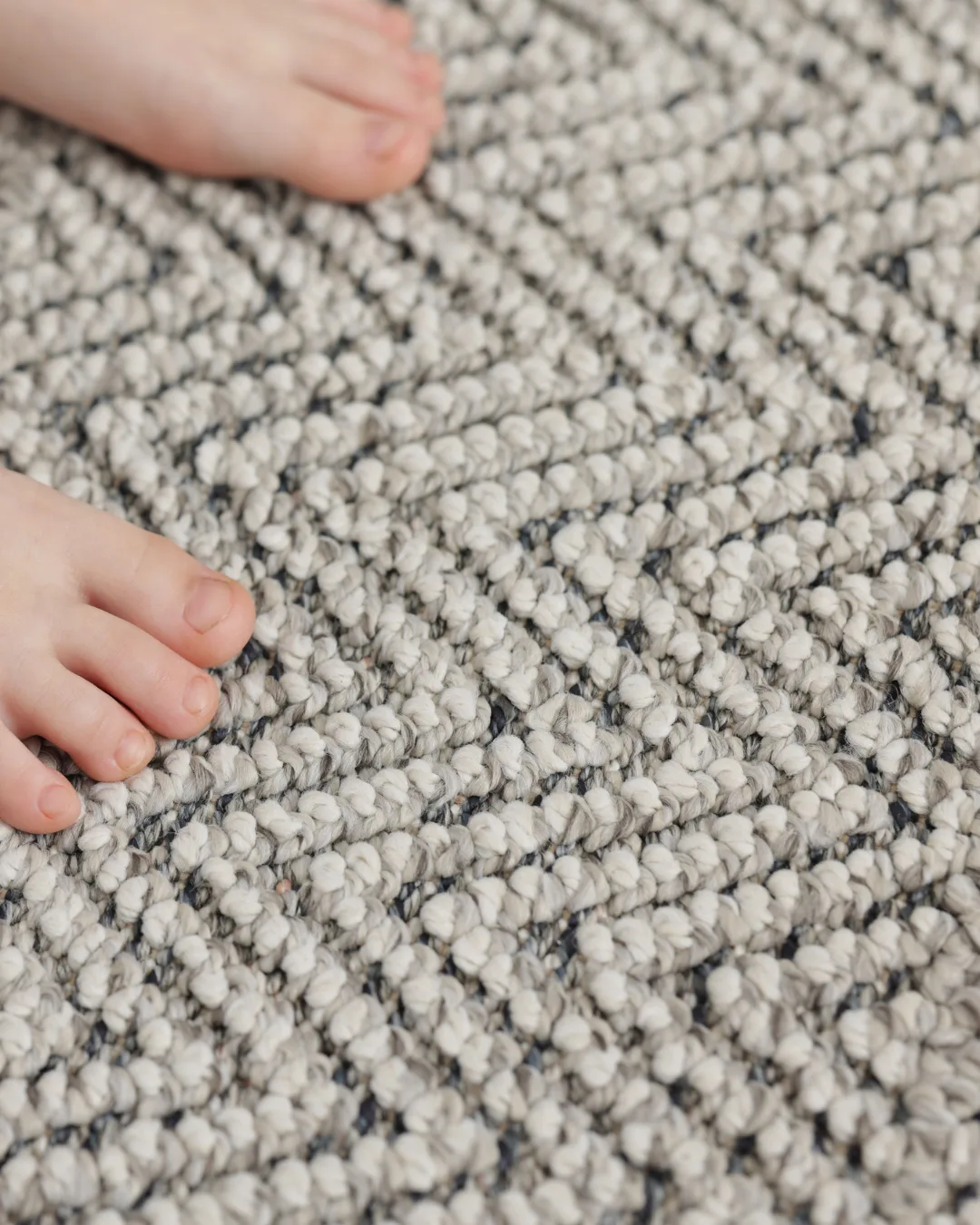 Soft new carpet underfoot in an OKC family home