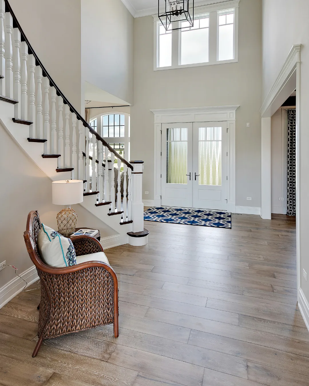 Floors To You OKC installer clicking SPC vinyl planks together