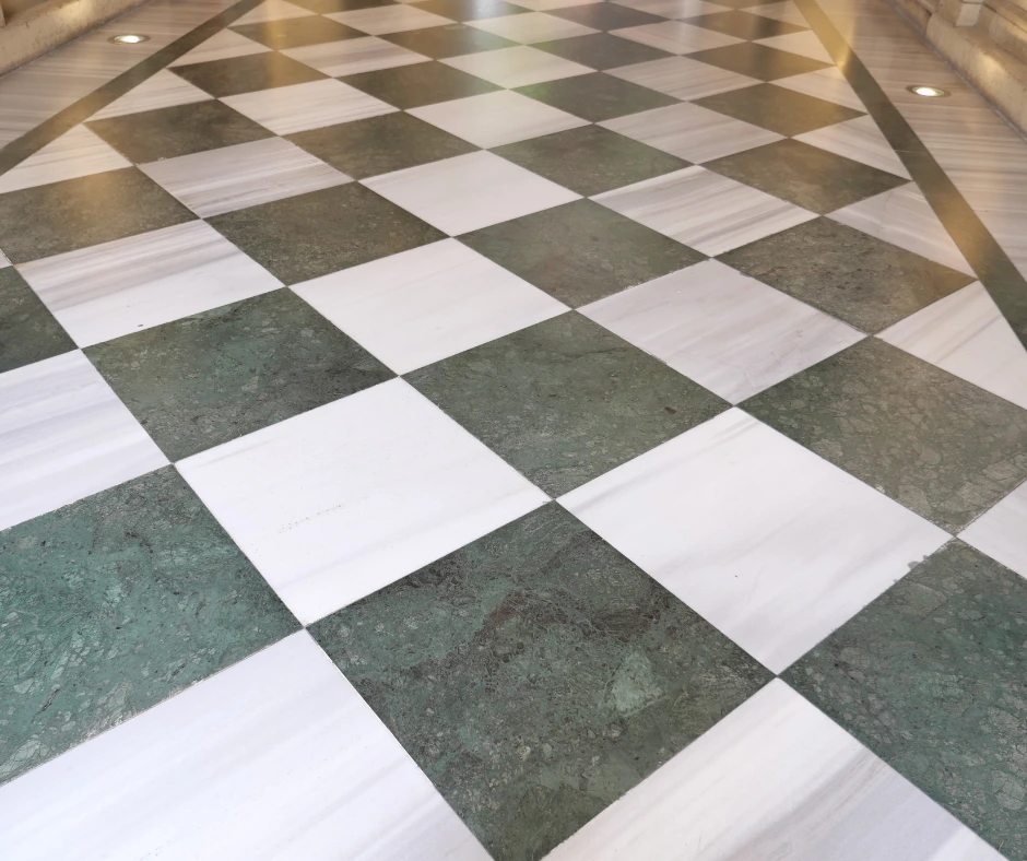 Spa-style bathroom tile install in an Oklahoma City home