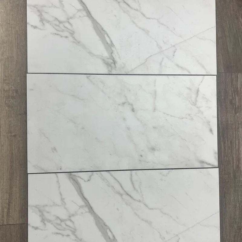 Calacatta white flooring - in stock at Floors To You OKC